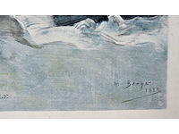 Félicien rops - canicule - offsetreproductie - afbeelding 3 van  7