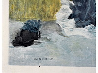 Félicien rops - canicule - offsetreproductie - afbeelding 4 van  7