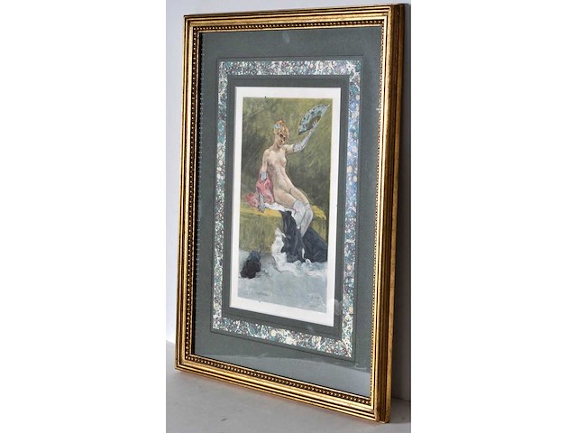 Félicien rops - canicule - offsetreproductie - afbeelding 6 van  7