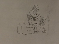 Felicien rops - ets - afbeelding 3 van  6