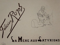 Felicien rops - ets - afbeelding 6 van  6