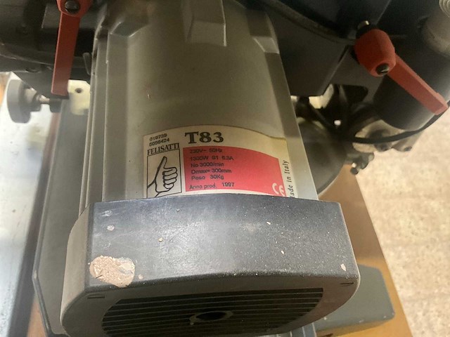 Felisatti t83 cirkelzaagmachine - afbeelding 9 van  11
