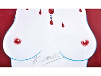 Felix labisse - les trois femmes - litho - ingelijst - afbeelding 3 van  7