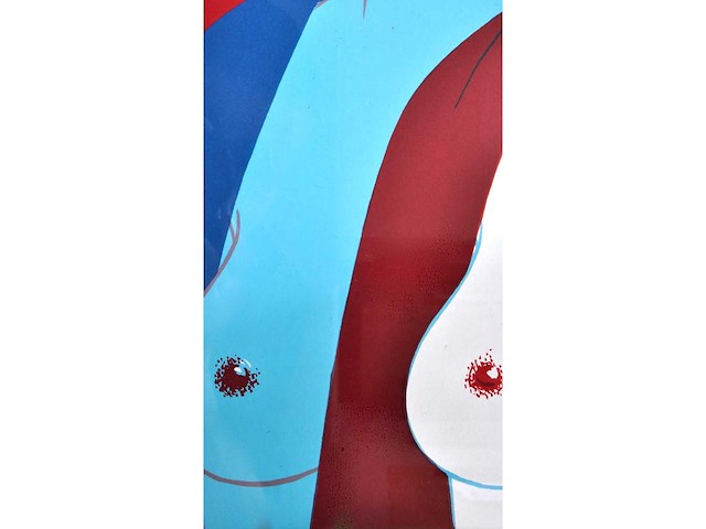 Felix labisse - les trois femmes - litho - ingelijst - afbeelding 5 van  7