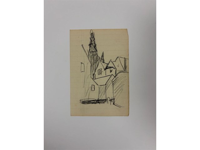 Felix timmermans - originele tekening - afbeelding 1 van  1