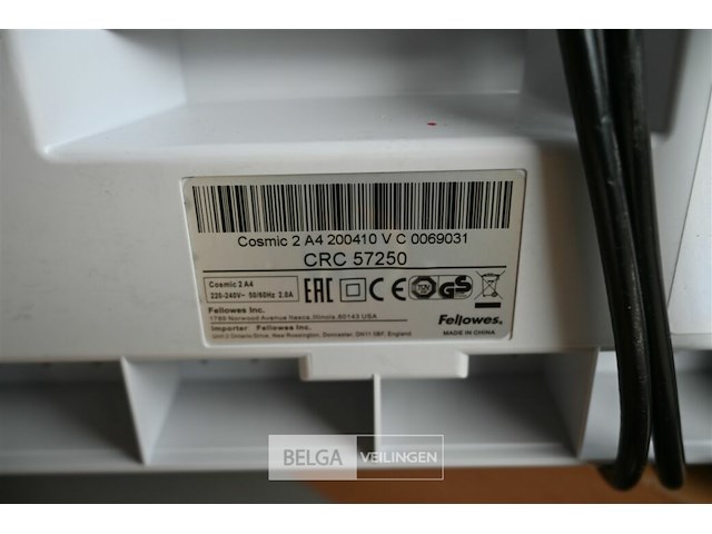 Fellowes lamineermachine - afbeelding 4 van  4