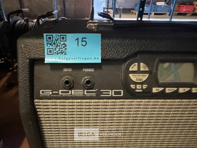 Fender versterker g-dec 30 - afbeelding 3 van  3