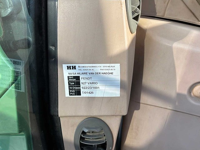 Fendt 924 vario tractor - afbeelding 18 van  38