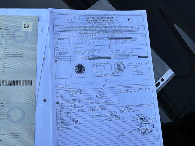 Fendt 924 vario tractor - afbeelding 31 van  38