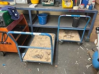 Fentra plateauwagen (3x) - afbeelding 1 van  4