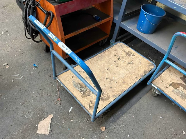 Fentra plateauwagen (3x) - afbeelding 2 van  4