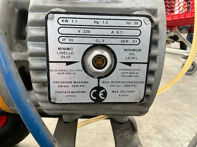 Feramo fe-2001 airless verfspuitsysteem - afbeelding 5 van  7