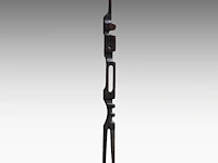 Ferdinand vonck (1921-2010), 'totem', wooden sculpture, signed and dated 1958 73 cm. (28.73 in.)