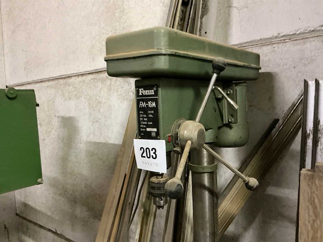 Ferm fm-radio-16m kolomboormachine - afbeelding 5 van  5