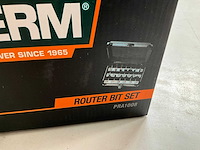 Ferm set accuboormachine, elektrische tacker en bit set - afbeelding 2 van  12