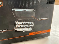 Ferm set accuboormachine, elektrische tacker en bit set - afbeelding 4 van  12