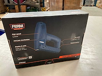 Ferm set accuboormachine, elektrische tacker en bit set - afbeelding 10 van  12