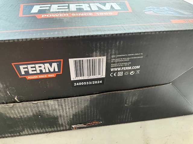 Ferm set bandschuurmachine 900w + excentrische schuurmachine 300w - afbeelding 8 van  8