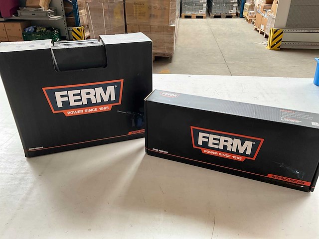 Ferm set boorhamer 850w en reciprozaag 710w - afbeelding 1 van  9