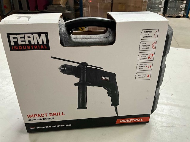 Ferm set cirkelzaag 1200w en klopboormachine 850w - afbeelding 5 van  7