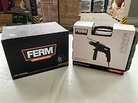 Ferm set cirkelzaag 1200w en klopboormachine 850w - afbeelding 1 van  8