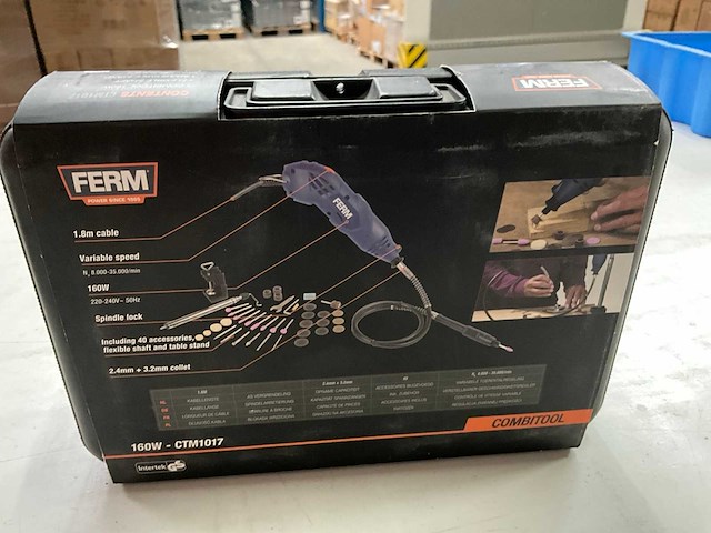 Ferm set combitool 160w en klopboormachine 850w - afbeelding 3 van  7