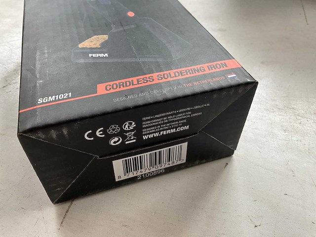 Ferm set elektrische tacker, soldeerbout en bit set - afbeelding 2 van  14