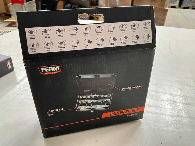 Ferm set elektrische tacker, soldeerbout en bit set - afbeelding 5 van  14