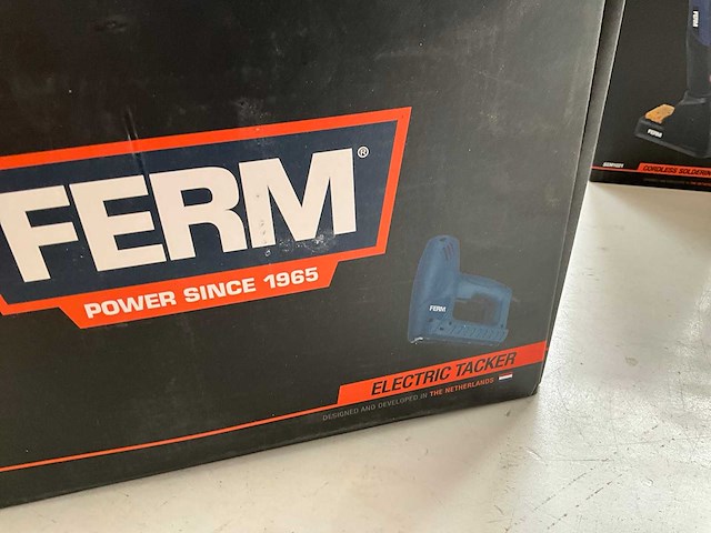 Ferm set elektrische tacker, soldeerbout en bit set - afbeelding 10 van  14