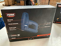 Ferm set elektrische tacker, soldeerbout en bit set - afbeelding 11 van  14
