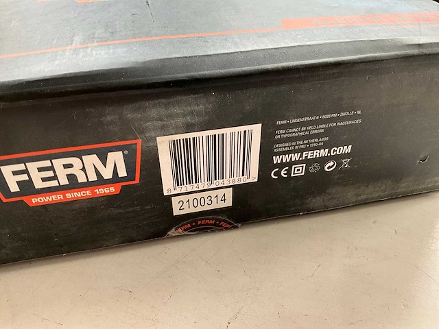 Ferm set elektrische tacker, soldeerbout en bit set - afbeelding 12 van  14