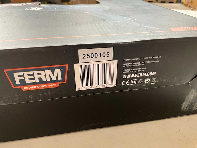Ferm set heteluchtpistool 2000w, li-ion accu boormachine en handpalm schuurmachine 130w - afbeelding 5 van  10