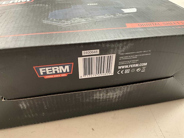 Ferm set vlakschuurmachine 240w, haakse slijper 500w en soldeerbout - afbeelding 6 van  11