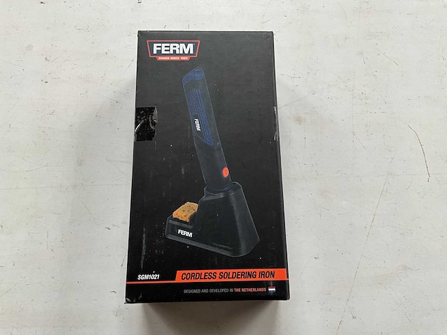 Ferm set vlakschuurmachine 240w, haakse slijper 500w en soldeerbout - afbeelding 11 van  11