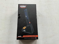 Ferm set vlakschuurmachine 240w, haakse slijper 500w en soldeerbout - afbeelding 11 van  11