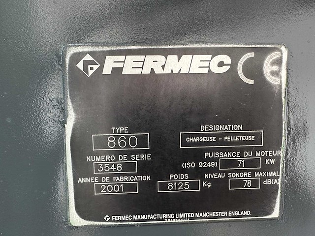 Fermec - 2001 - 860 - graaflaadcombinatie - afbeelding 25 van  64