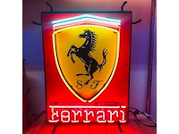 Ferrari - neon verlichting - afbeelding 1 van  1