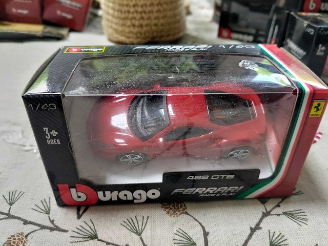 Ferrari - set van 15 burago 1/13 modelauto's - nieuwe verzamelobjecten - afbeelding 3 van  16