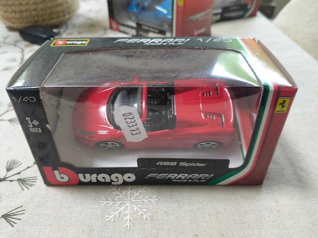 Ferrari - set van 15 burago 1/13 modelauto's - nieuwe verzamelobjecten - afbeelding 12 van  16