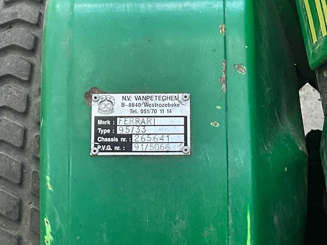 Ferrari 95/33 knicktractor + extra set banden - afbeelding 9 van  28