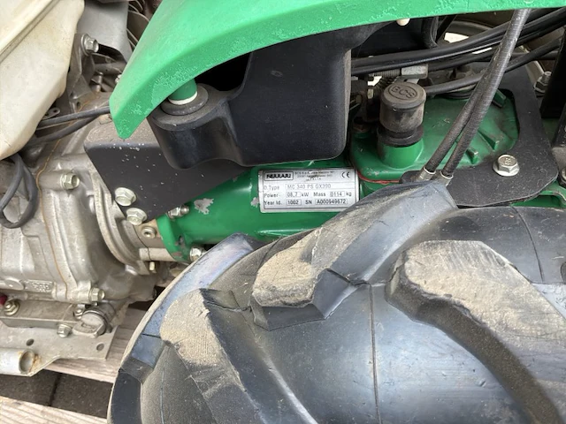Ferrari mc 340 ps gx390 tuintractor met grondfrees - afbeelding 21 van  22
