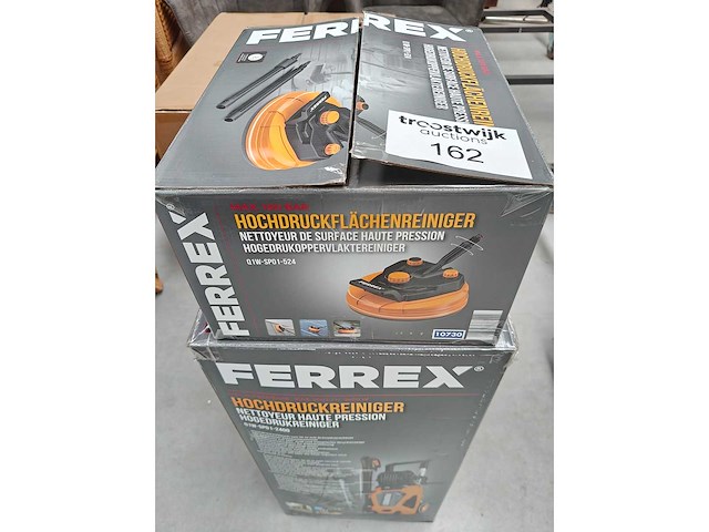 Ferrex - hogedrukreiniger met terrasborstel - afbeelding 1 van  4