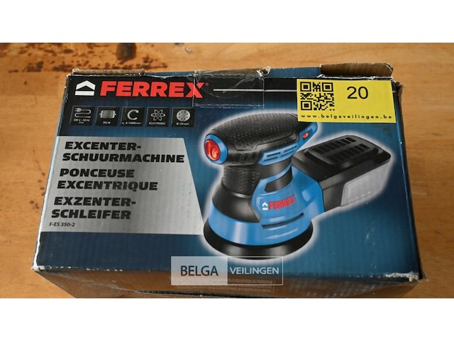 Ferrex excenter schuurmachine - afbeelding 1 van  3