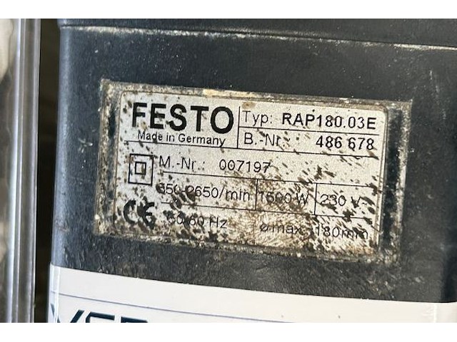 Festo polijstmachine - afbeelding 3 van  4