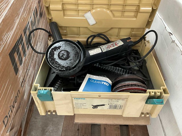 Festo ras 115.08 e-set schuur/polijstmachine + toebehoren en accessoires - afbeelding 12 van  20