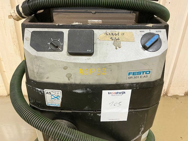Festo sr 301 e-as industriële stofzuiger - afbeelding 6 van  8
