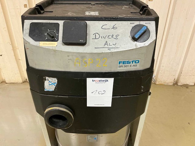 Festo sr 301 e-as industriële stofzuiger - afbeelding 6 van  8