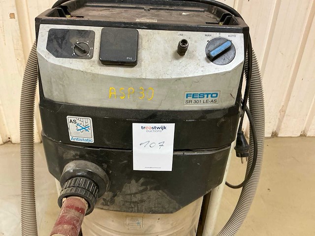 Festo sr 301 le-as industriële stofzuiger - afbeelding 6 van  8