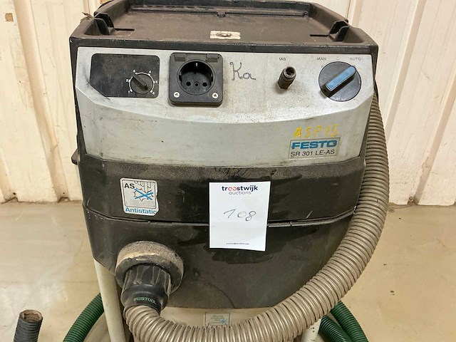 Festo sr 301 le-as industriële stofzuiger - afbeelding 6 van  8