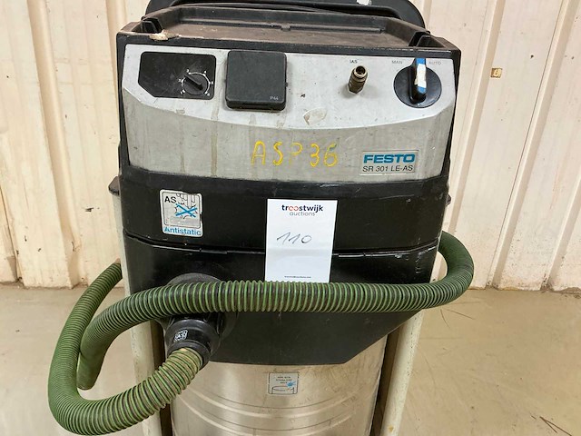 Festo sr 301 le-as industriële stofzuiger - afbeelding 6 van  8